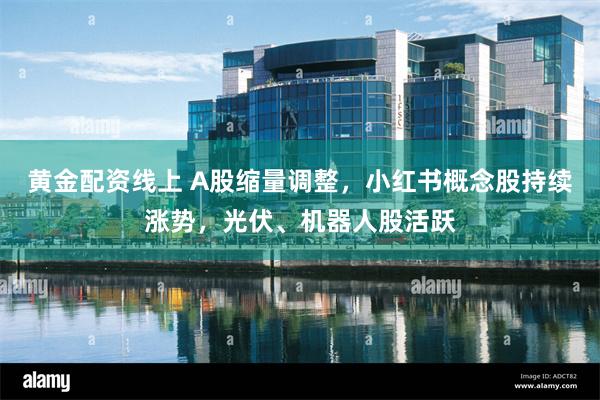 黄金配资线上 A股缩量调整，小红书概念股持续涨势，光伏、机器人股活跃