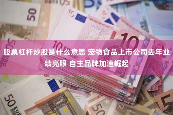股票杠杆炒股是什么意思 宠物食品上市公司去年业绩亮眼 自主品牌加速崛起