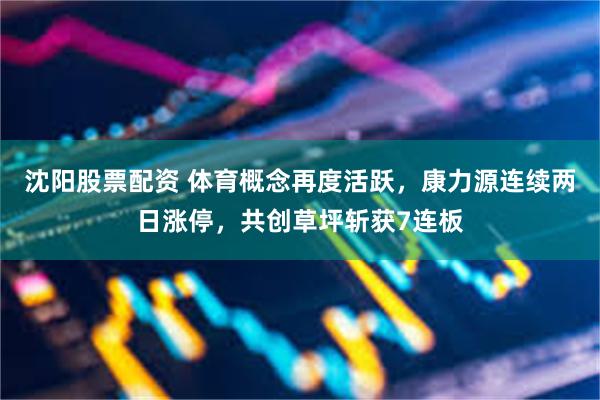沈阳股票配资 体育概念再度活跃，康力源连续两日涨停，共创草坪斩获7连板